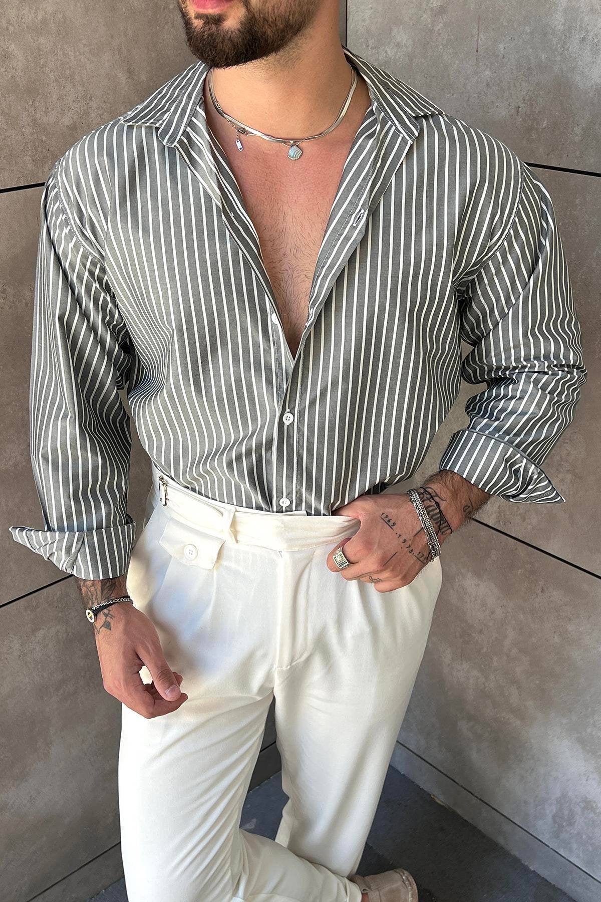 Striped Regular Fit Shirt