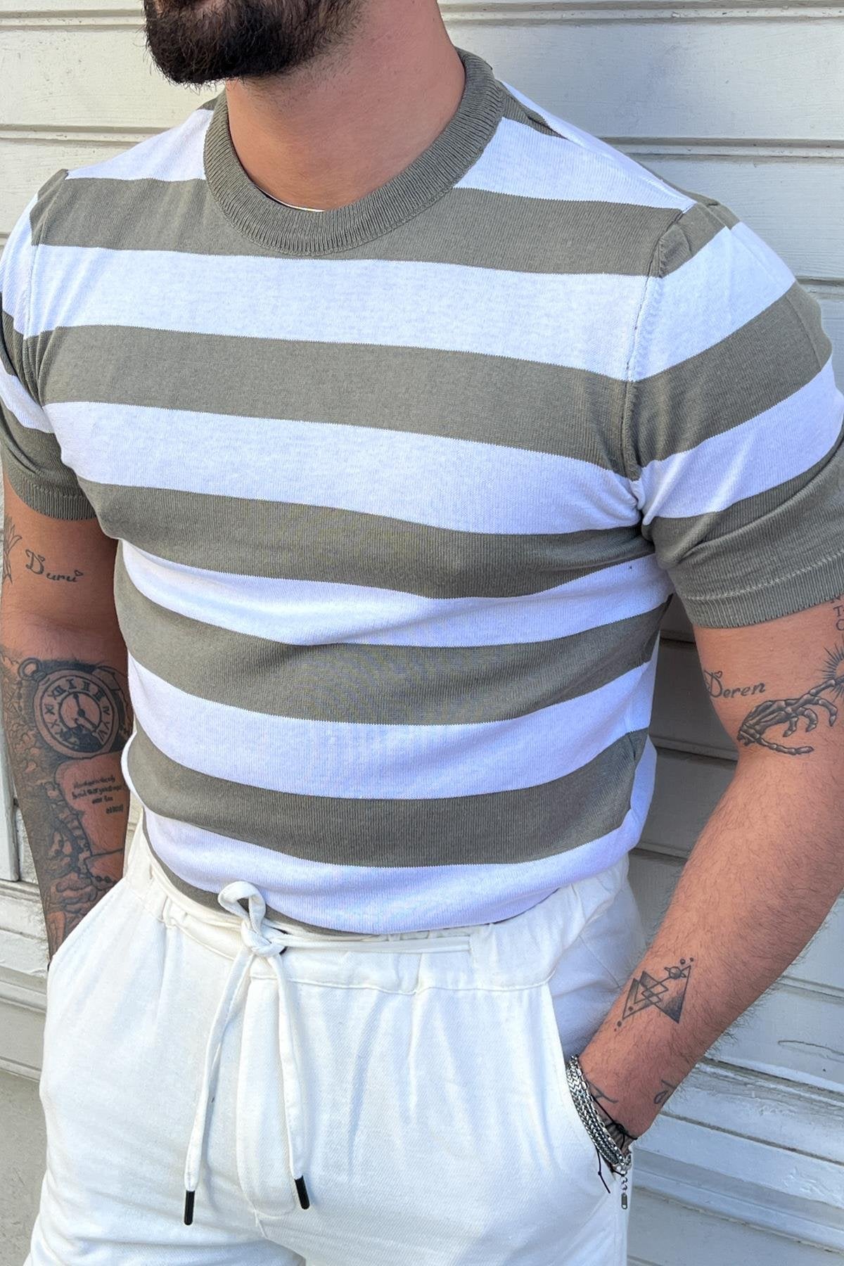 Parallel Striped T-Shirt