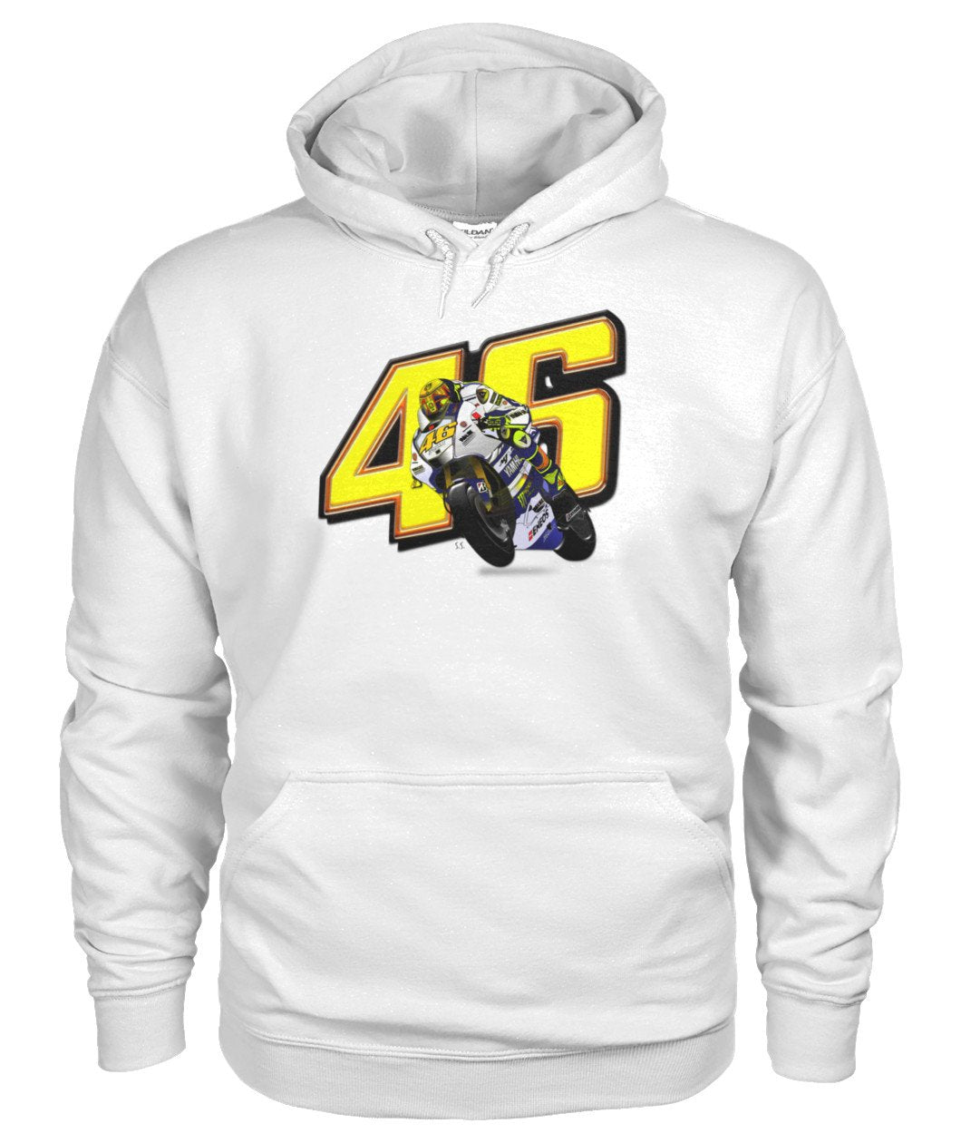 vr46 Valentino Ross Yamaha Hoodie sweat à capuche