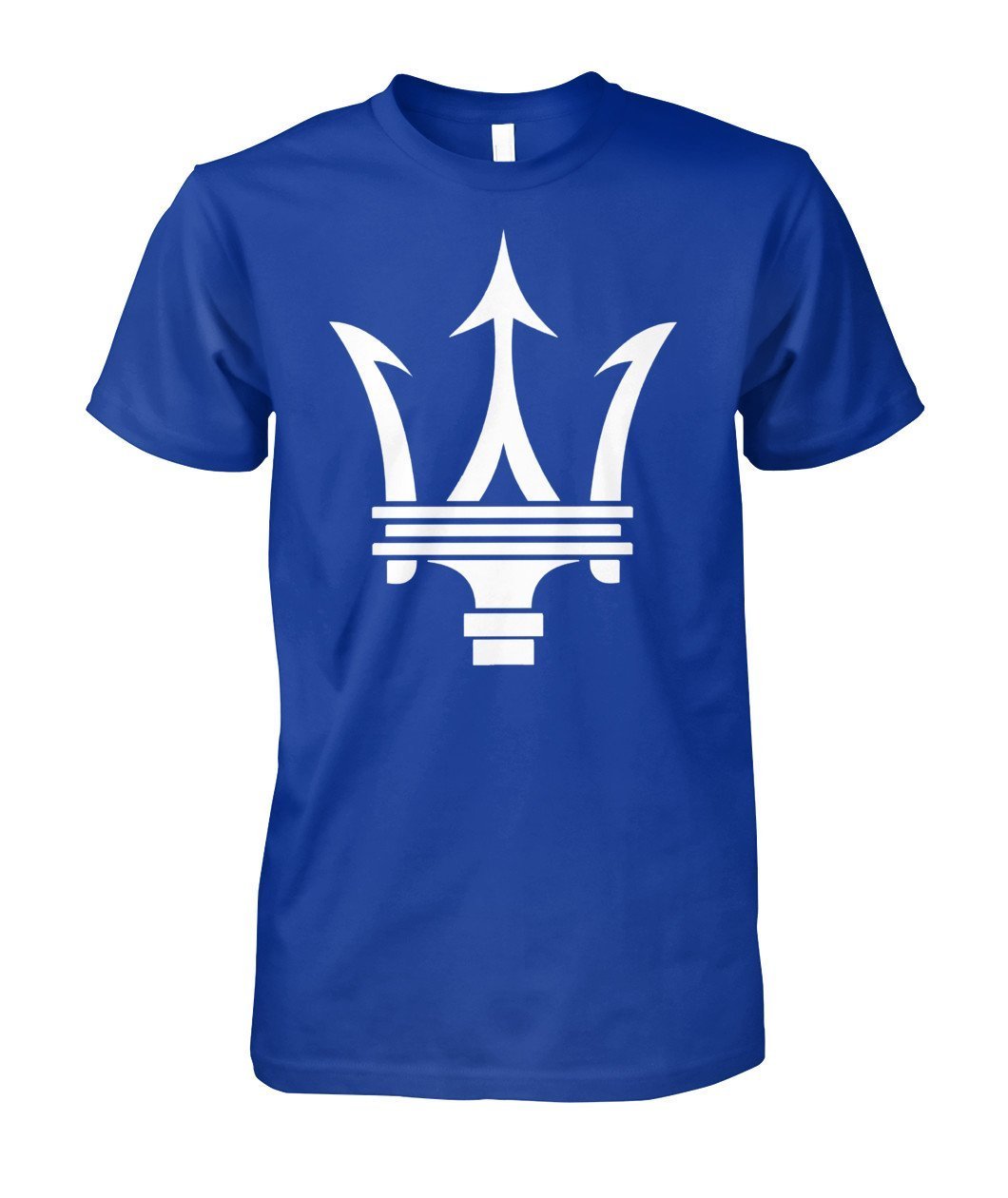 Maserati Logo Unisex Cotton Tee - TeePerfect 