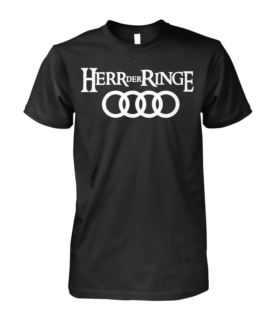 Herr Der Ringe Audi Unisex Cotton Tee - TeePerfect 