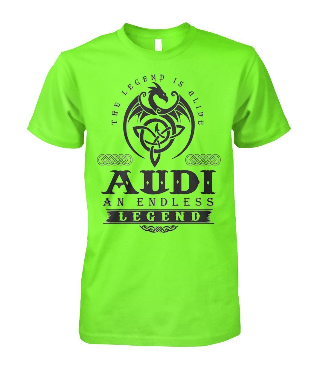 AUDI AN ENDLESS LEGEND Unisex Cotton T SHIRT - TeePerfect 