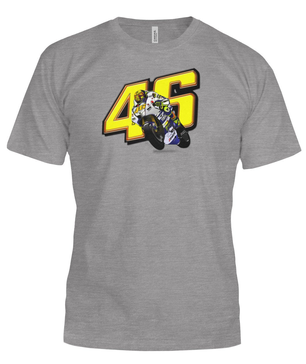 vr46 Valentino Ross Yamaha Bella Canvas Tee