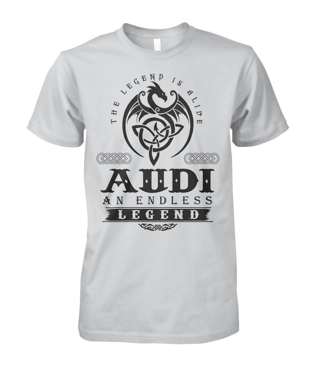 AUDI AN ENDLESS LEGEND Unisex Cotton T SHIRT - TeePerfect 