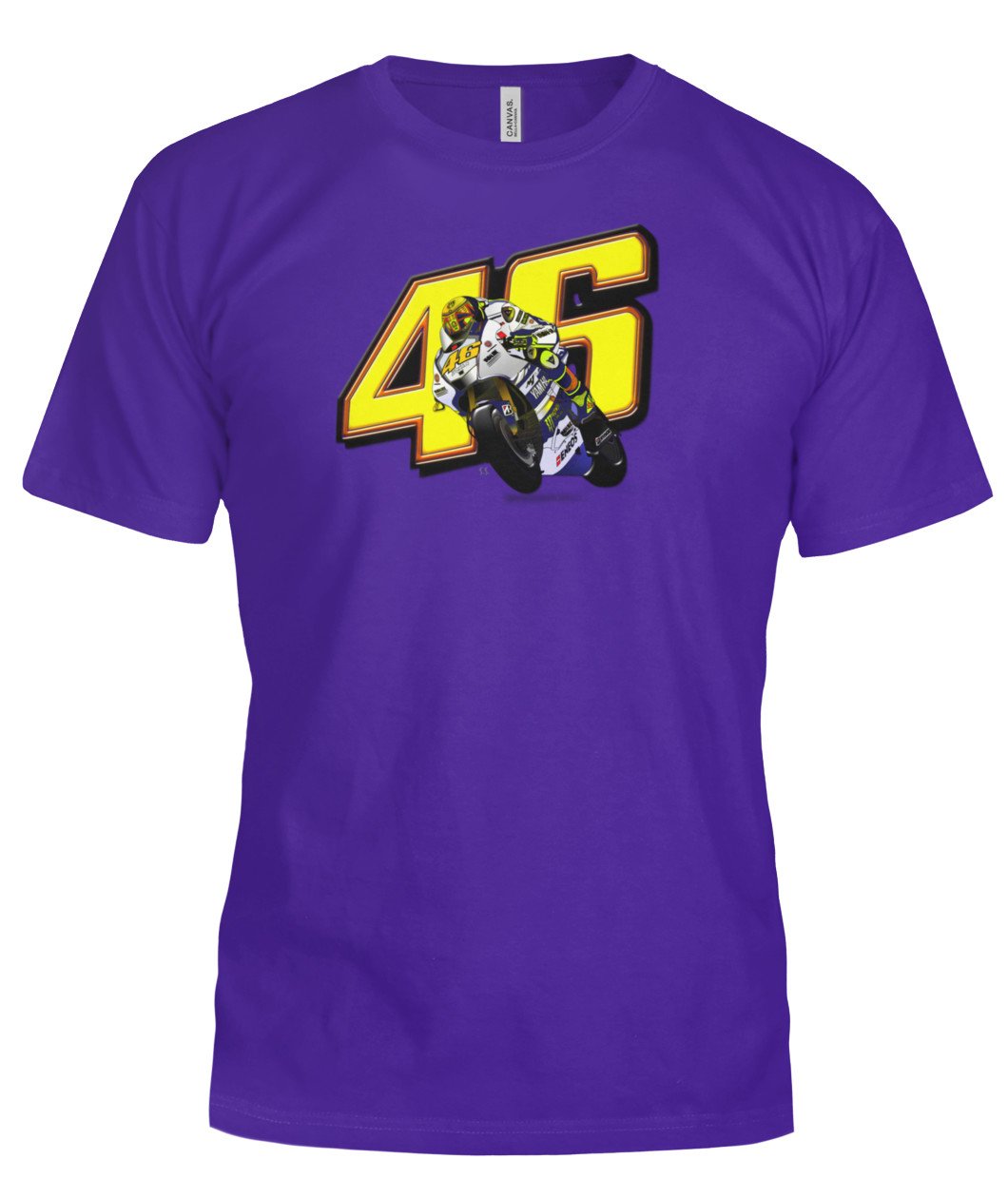 vr46 Valentino Ross Yamaha Bella Canvas Tee