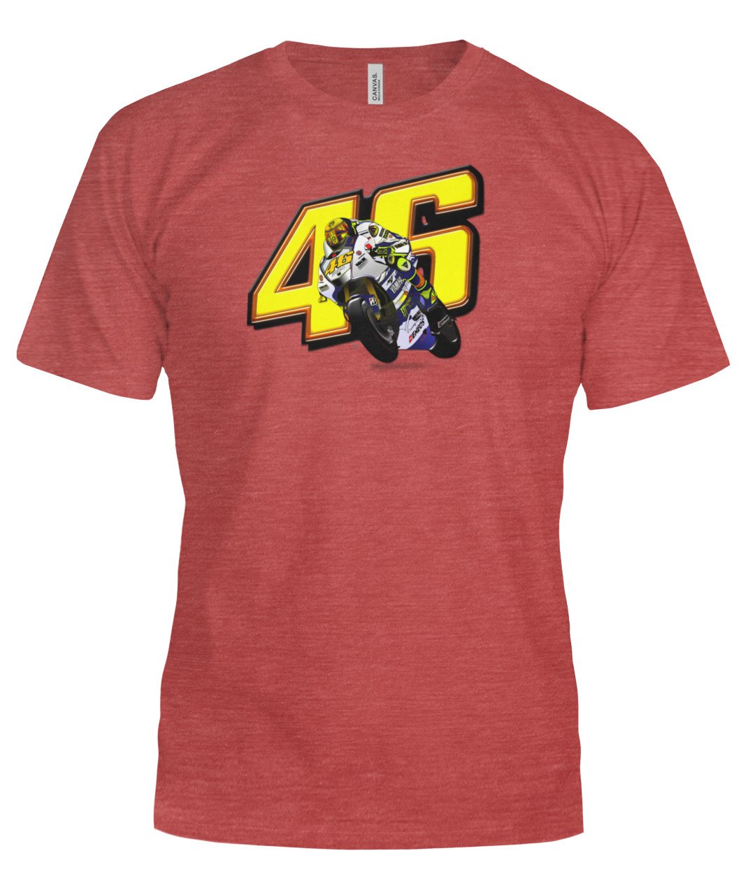 vr46 Valentino Ross Yamaha Bella Canvas Tee