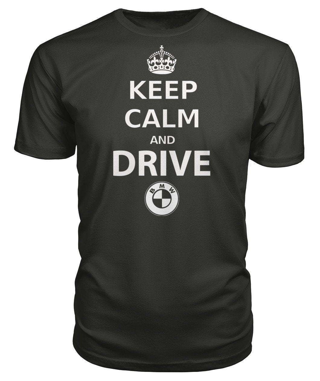 KEEP CALM AND DRIVE BMW Premium Unisex Tee - TeePerfect 