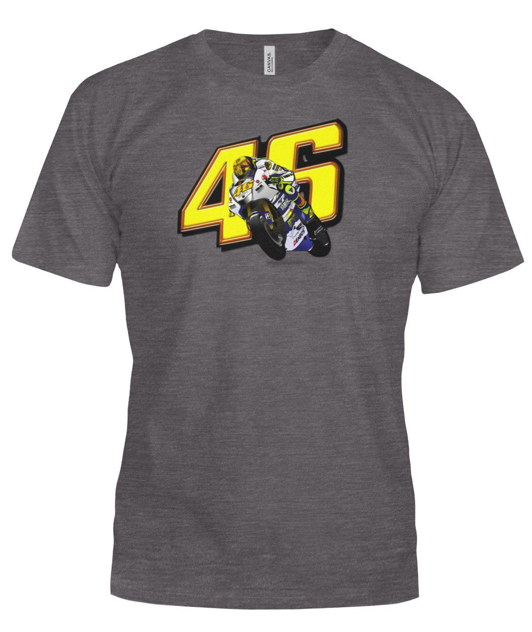 vr46 Valentino Ross Yamaha Bella Canvas Tee