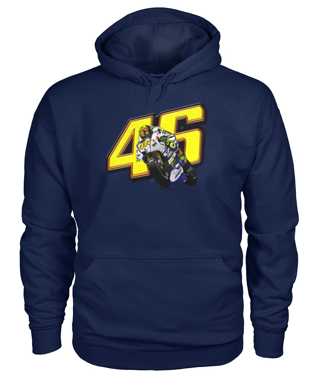 vr46 Valentino Ross Yamaha Hoodie sweat à capuche