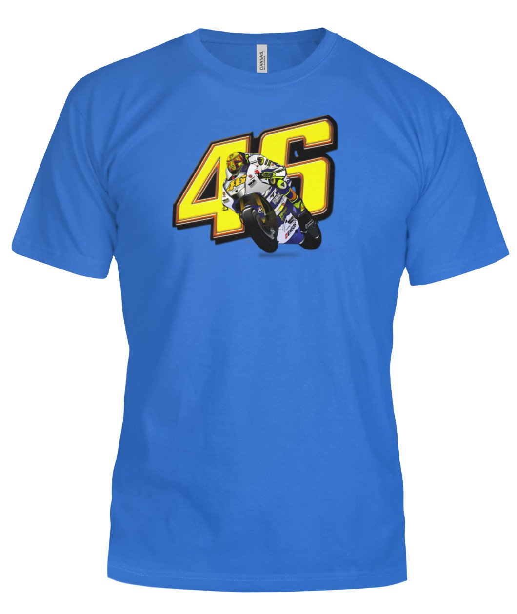 vr46 Valentino Ross Yamaha Bella Canvas Tee