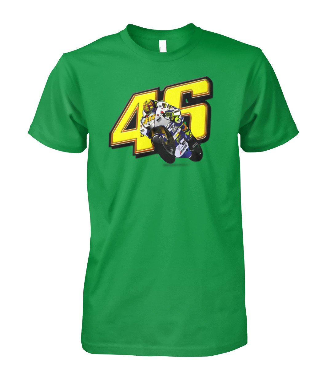 vr46 Valentino Ross Yamaha Unisex Cotton Tee Shirt