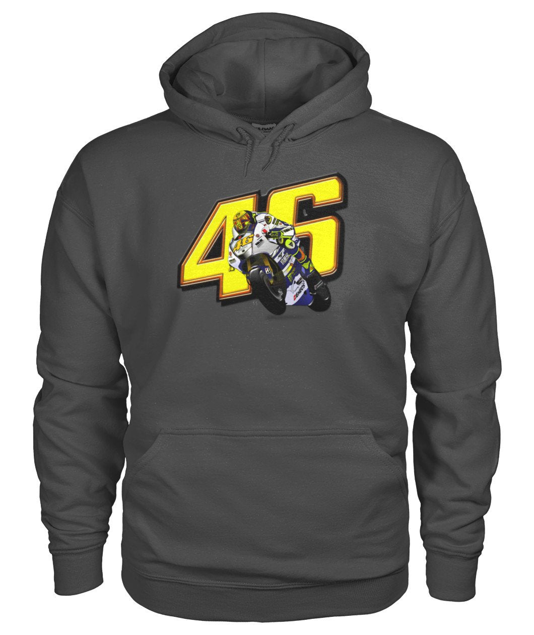 vr46 Valentino Ross Yamaha Hoodie sweat à capuche