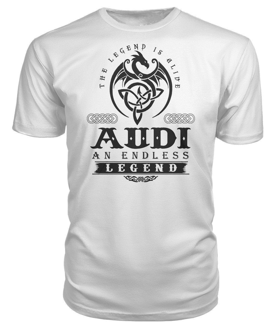 AUDI AN ENDLESS LEGEND Premium Unisex T SHIRT - TeePerfect 