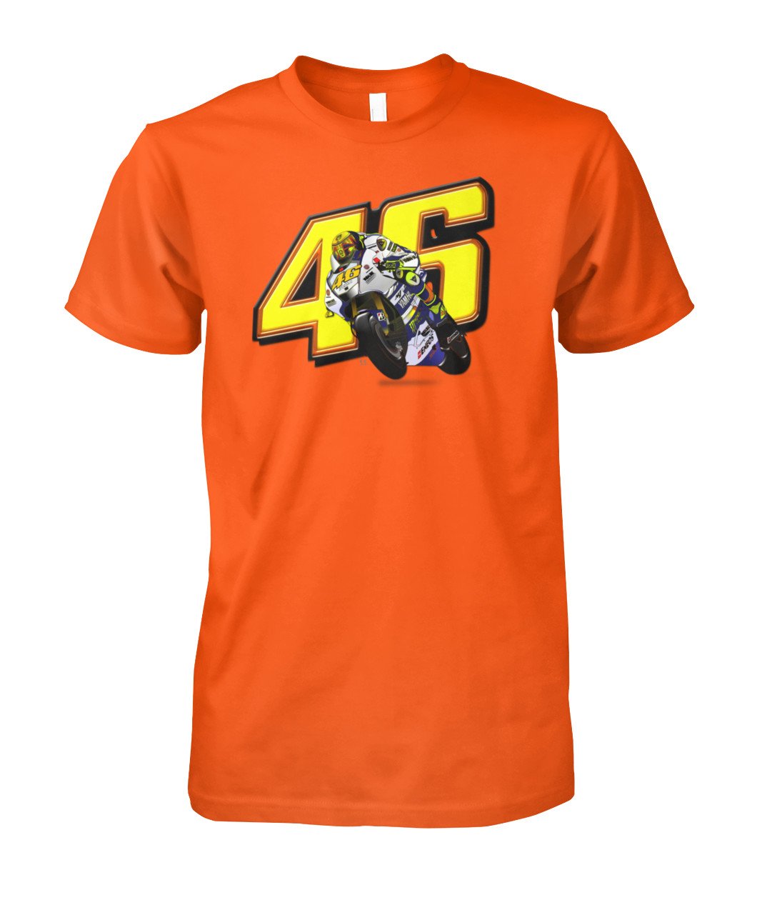 vr46 Valentino Ross Yamaha Unisex Cotton Tee Shirt