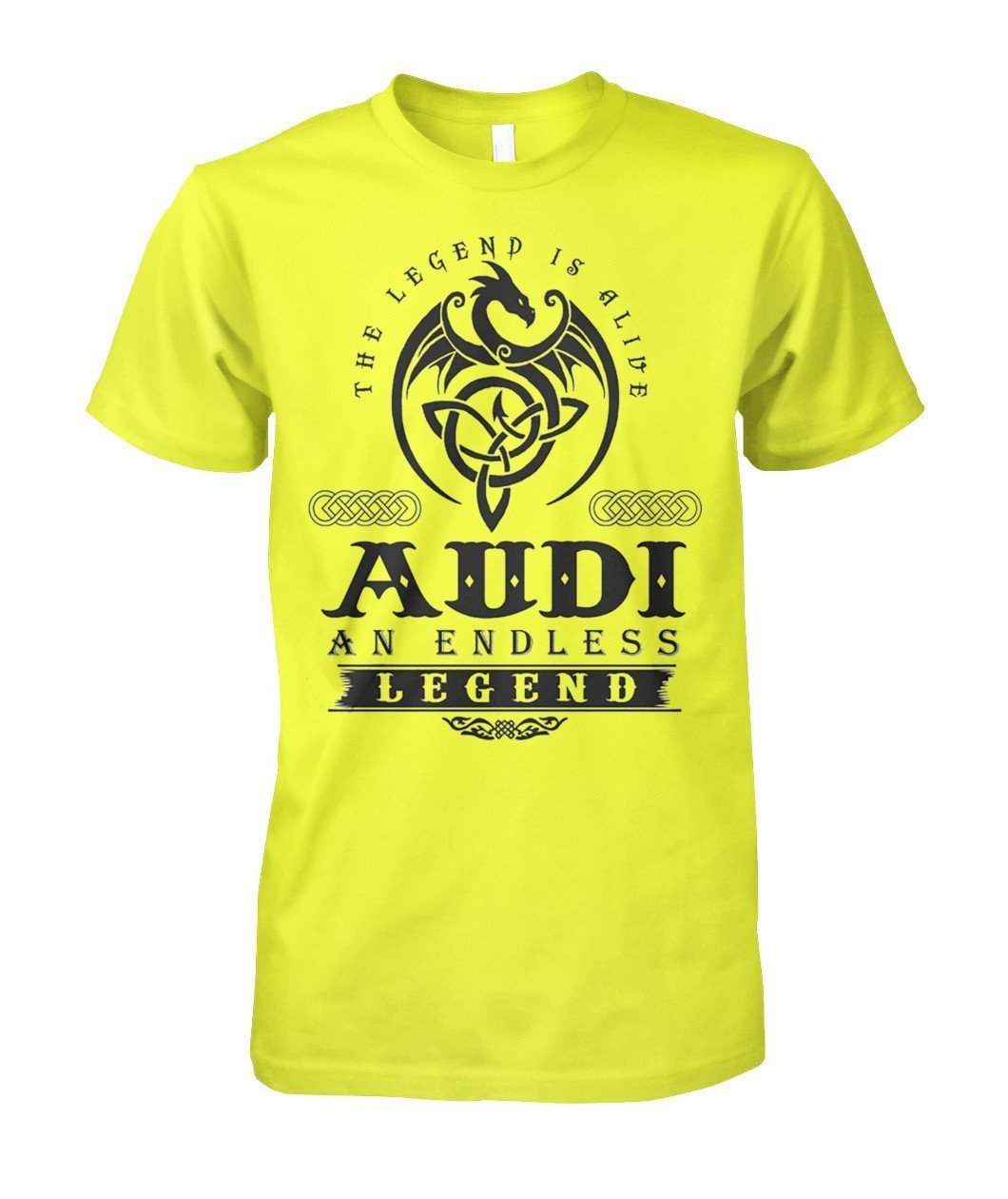 AUDI AN ENDLESS LEGEND Unisex Cotton T SHIRT - TeePerfect 