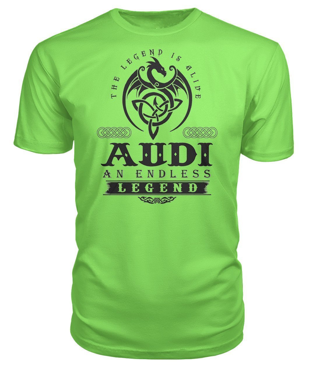 AUDI AN ENDLESS LEGEND Premium Unisex T SHIRT - TeePerfect 