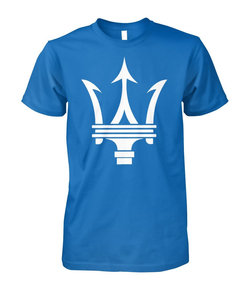 Maserati Logo Unisex Cotton Tee - TeePerfect 