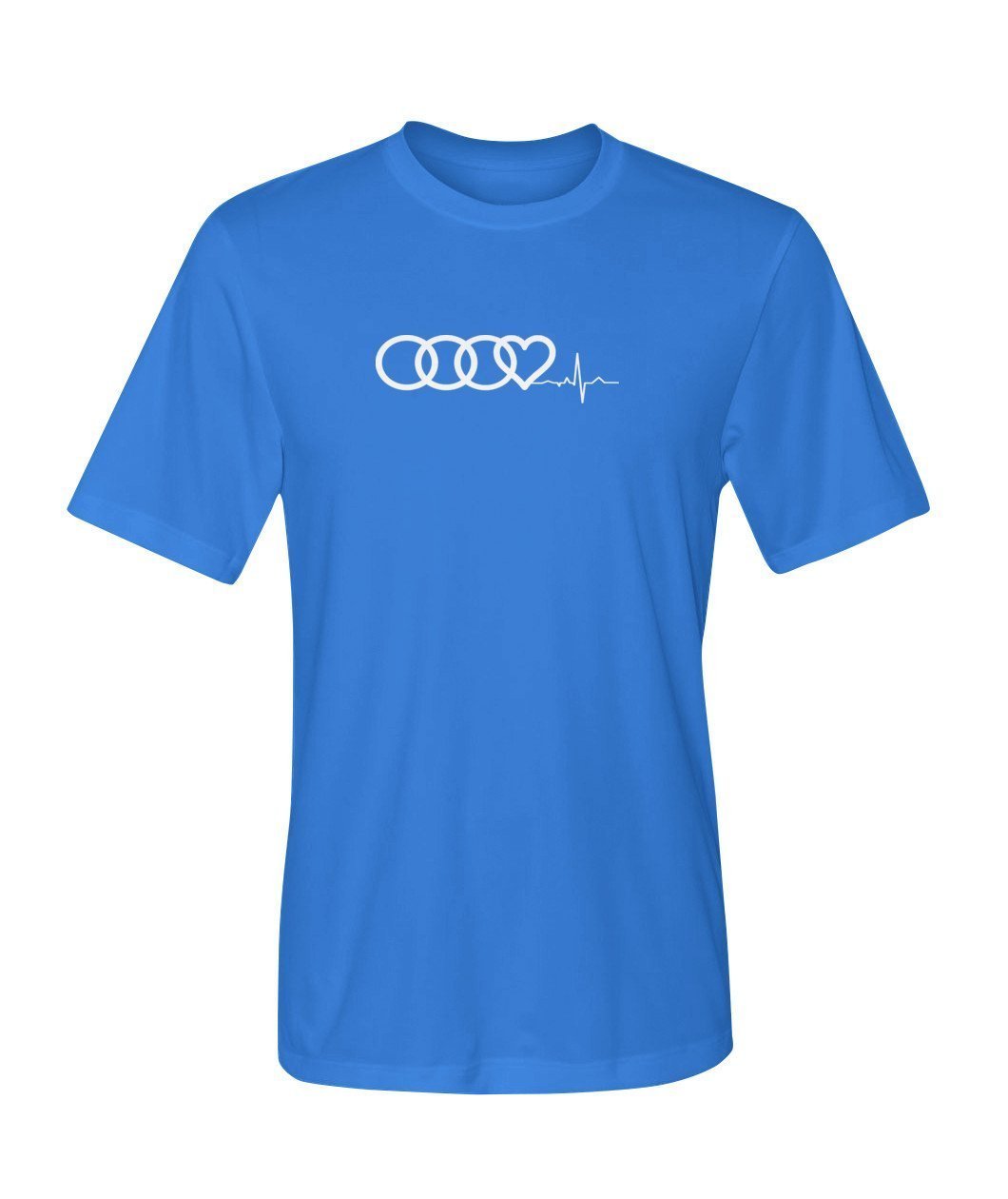 Audi Heart Beat Dry Sport T SHIRT - TeePerfect 