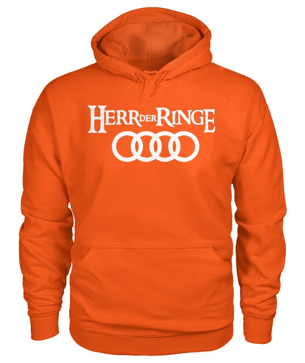 Herr Der Ringe Audi Gildan Hoodie - TeePerfect 