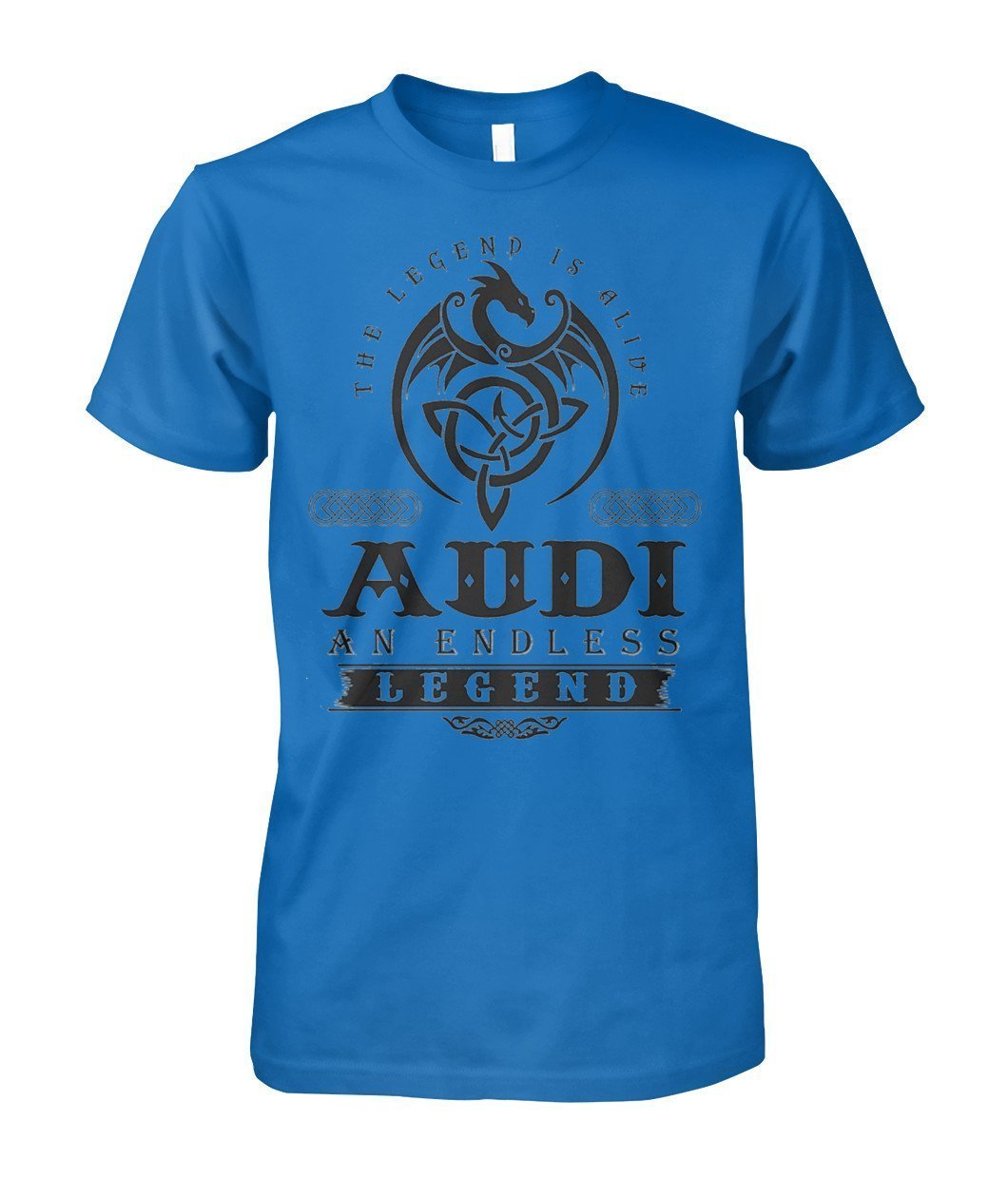 AUDI AN ENDLESS LEGEND Unisex Cotton T SHIRT - TeePerfect 