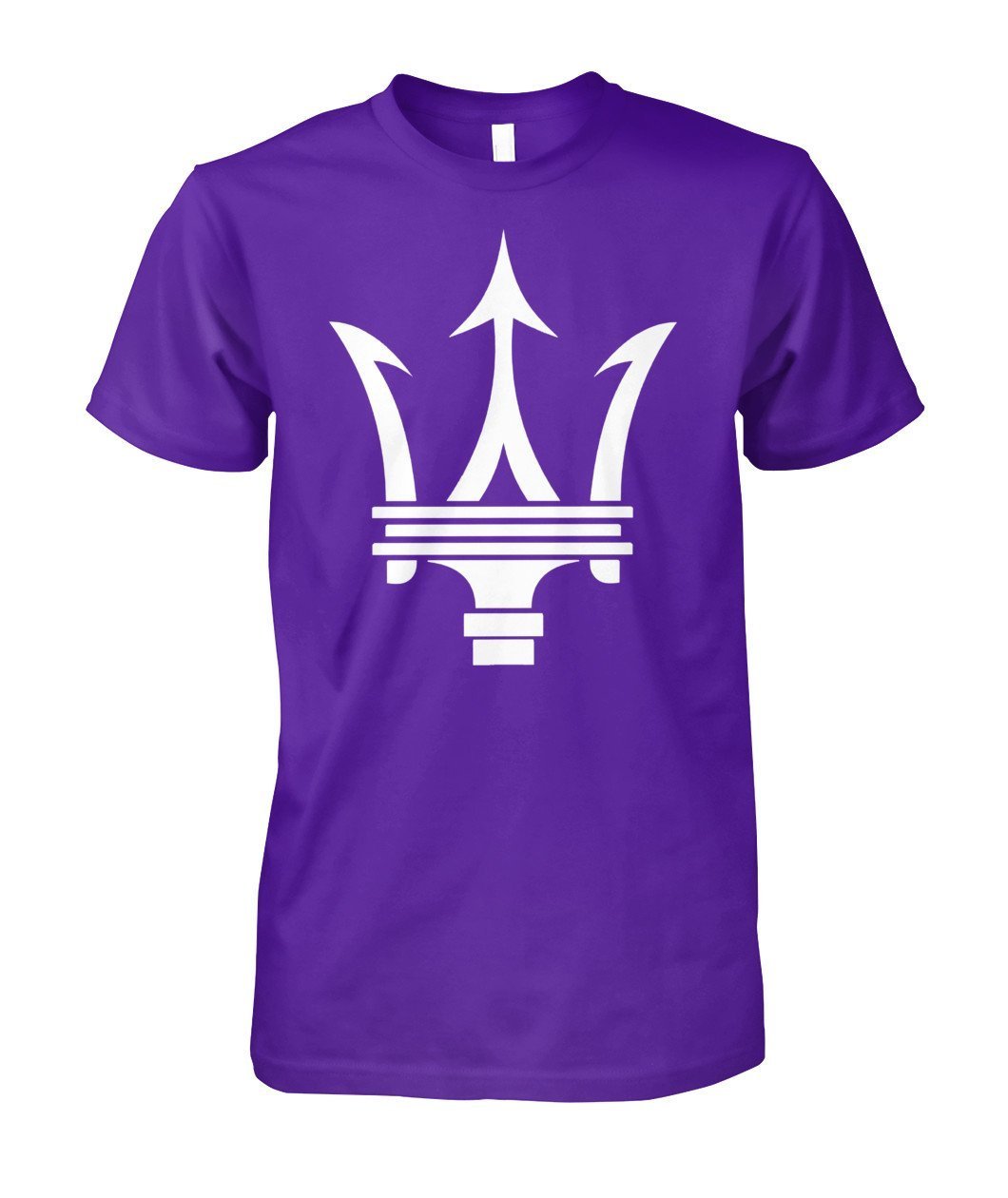 Maserati Logo Unisex Cotton Tee - TeePerfect 