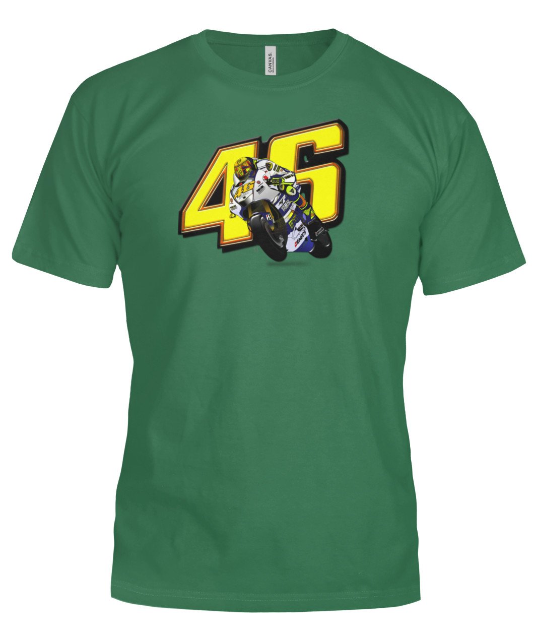 vr46 Valentino Ross Yamaha Bella Canvas Tee