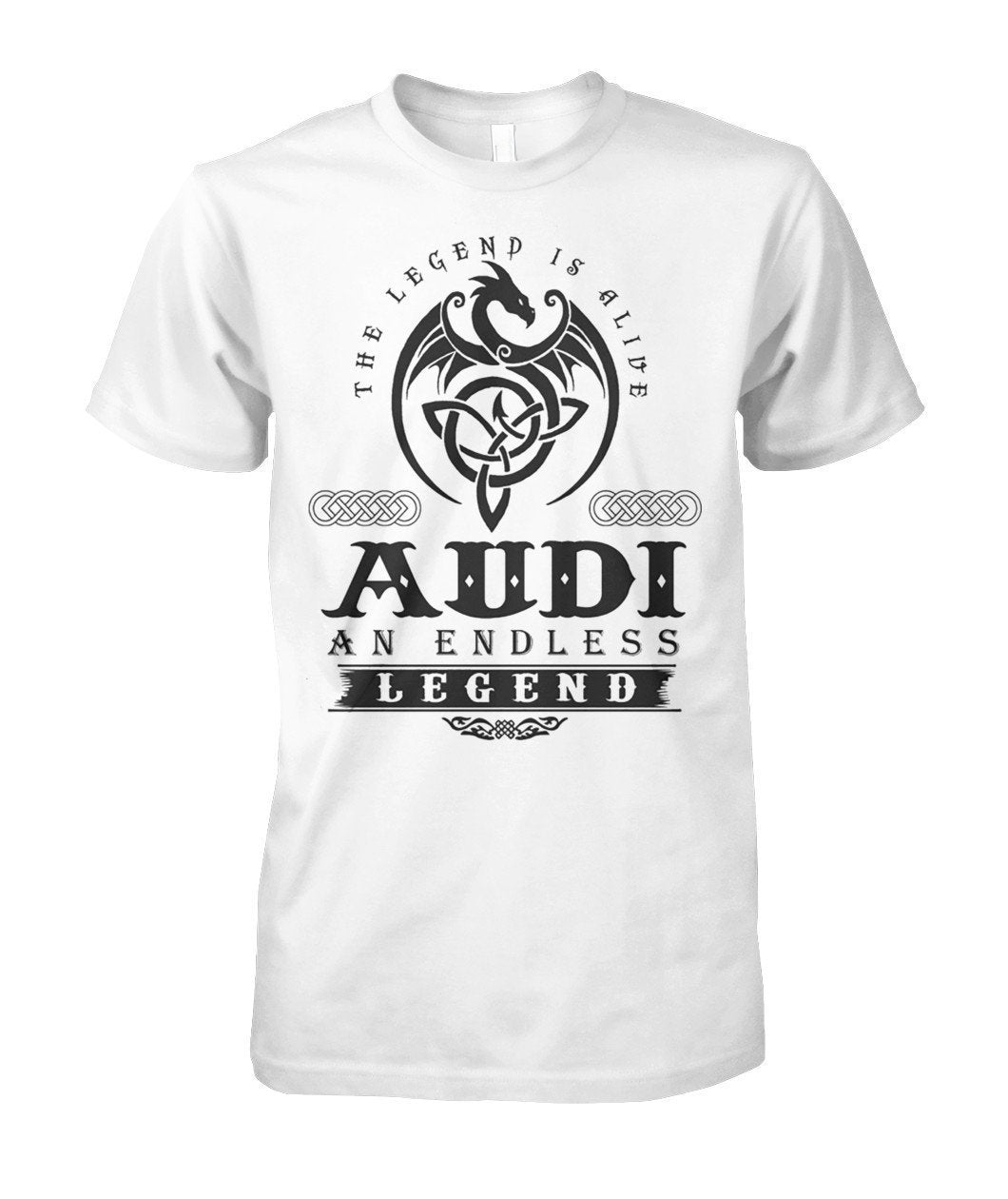 AUDI AN ENDLESS LEGEND Unisex Cotton T SHIRT - TeePerfect 