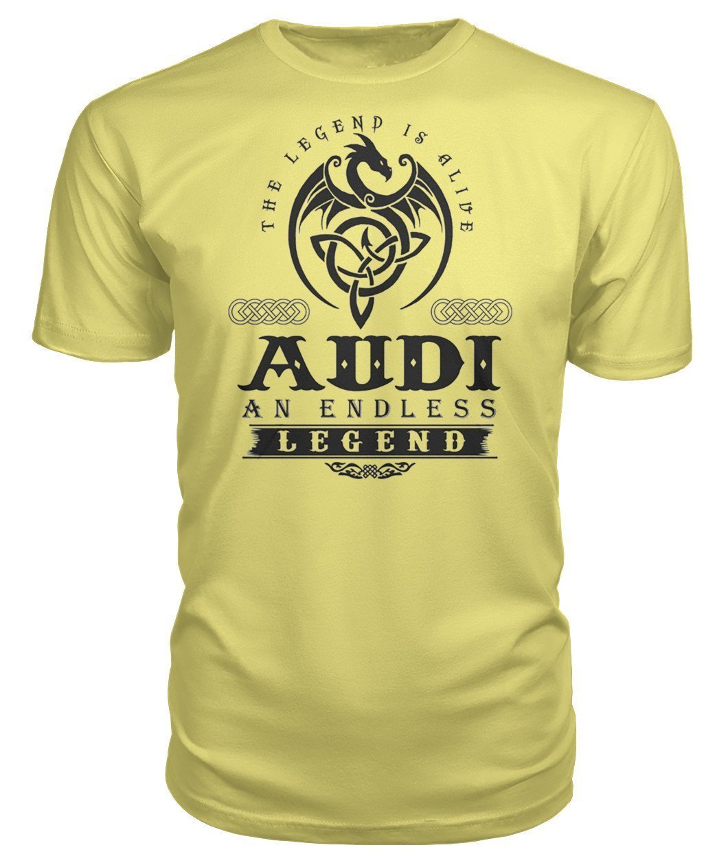 AUDI AN ENDLESS LEGEND Premium Unisex T SHIRT - TeePerfect 