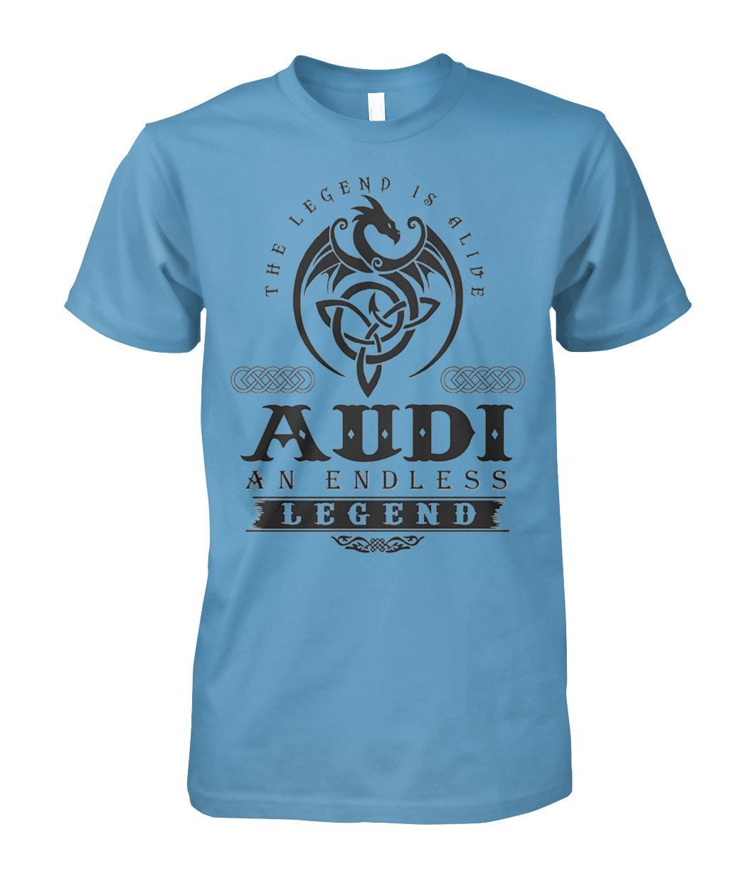 AUDI AN ENDLESS LEGEND Unisex Cotton T SHIRT - TeePerfect 