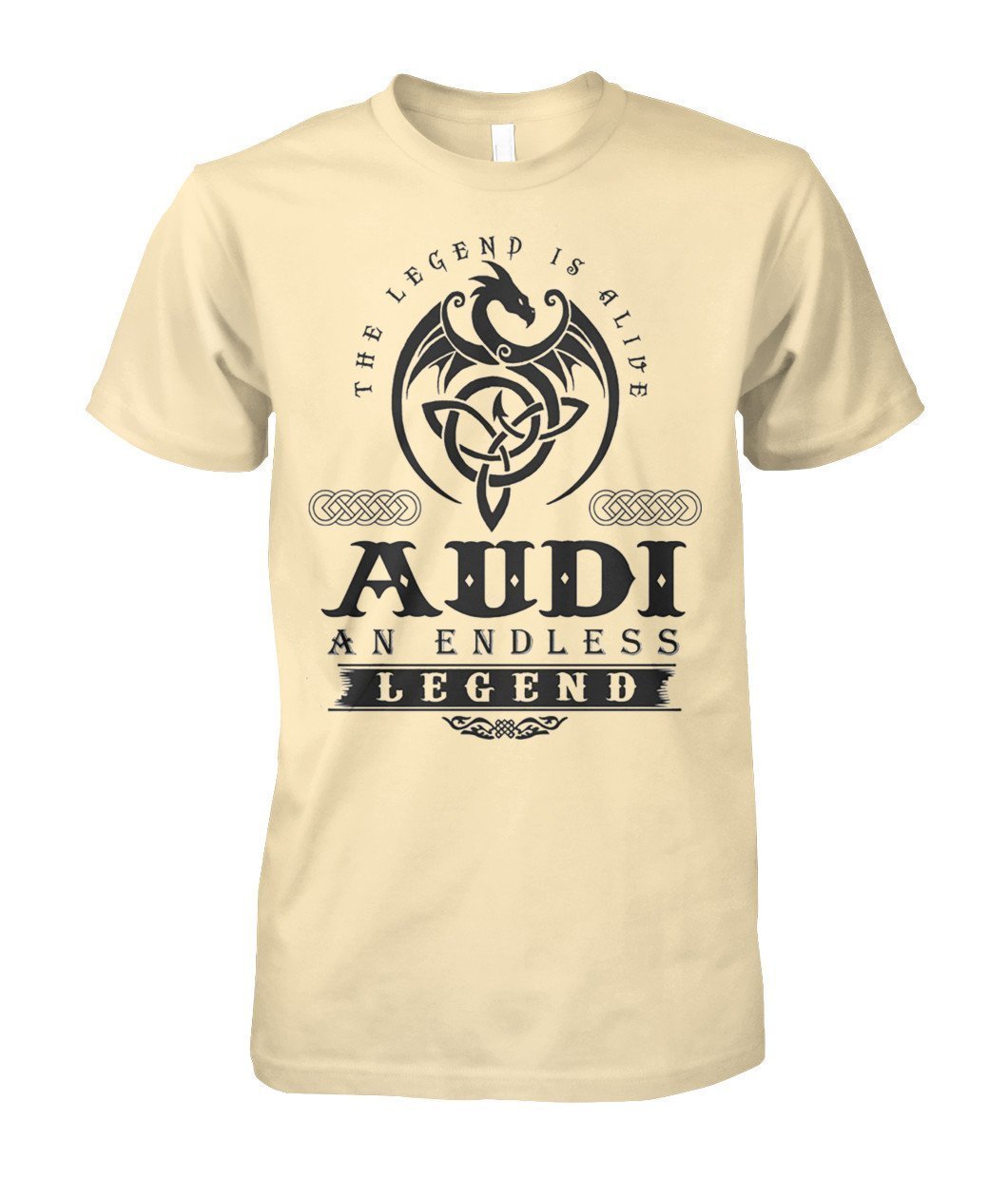 AUDI AN ENDLESS LEGEND Unisex Cotton T SHIRT - TeePerfect 