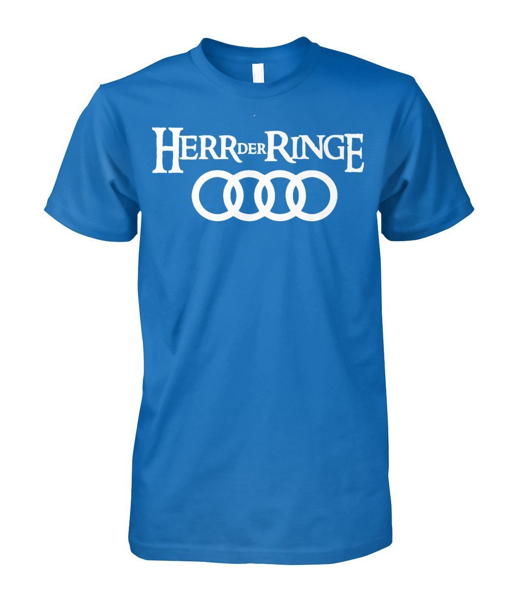 Herr Der Ringe Audi Unisex Cotton Tee - TeePerfect 