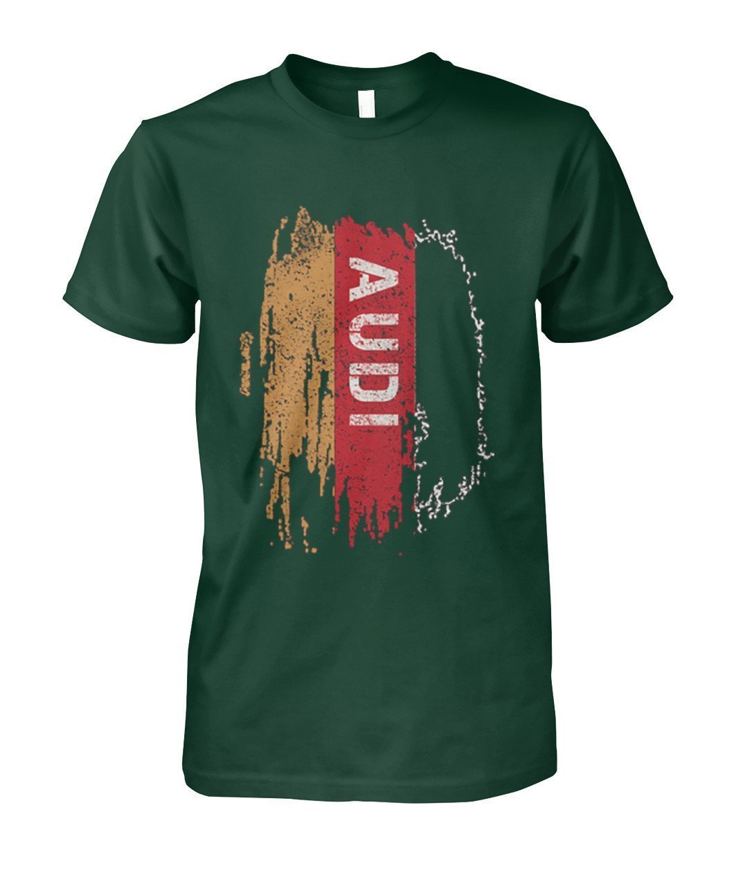 AUDI DEUTSCHLAND Unisex Cotton T SHIRT - TeePerfect 