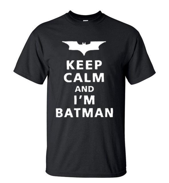 Keep Calm And I Am Batman T Shirt - TeePerfect 