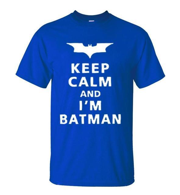 Keep Calm And I Am Batman T Shirt - TeePerfect 