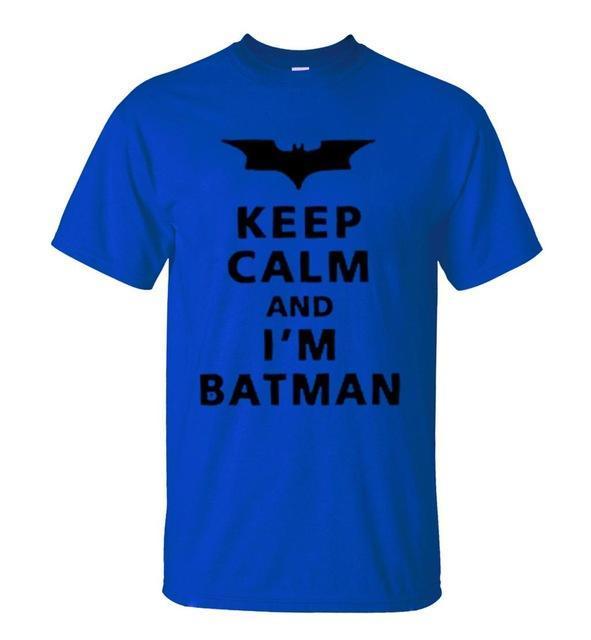 Keep Calm And I Am Batman T Shirt - TeePerfect 