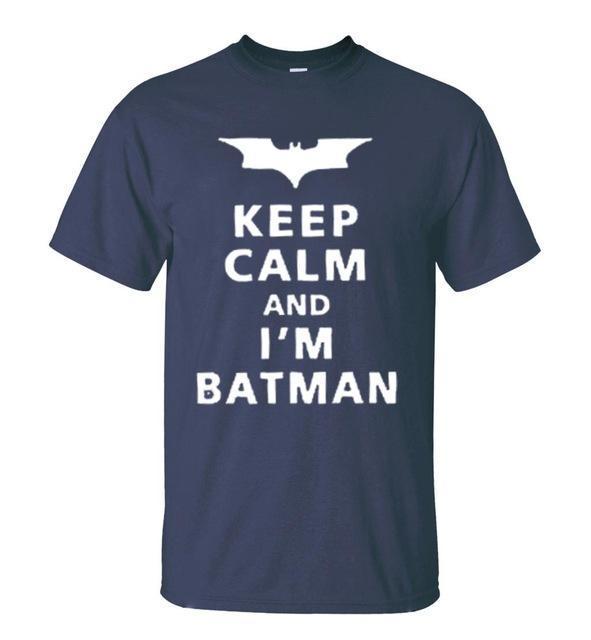 Keep Calm And I Am Batman T Shirt - TeePerfect 