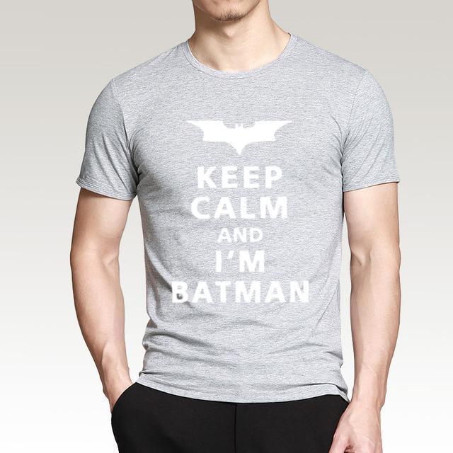 Keep Calm And I Am Batman T Shirt - TeePerfect 