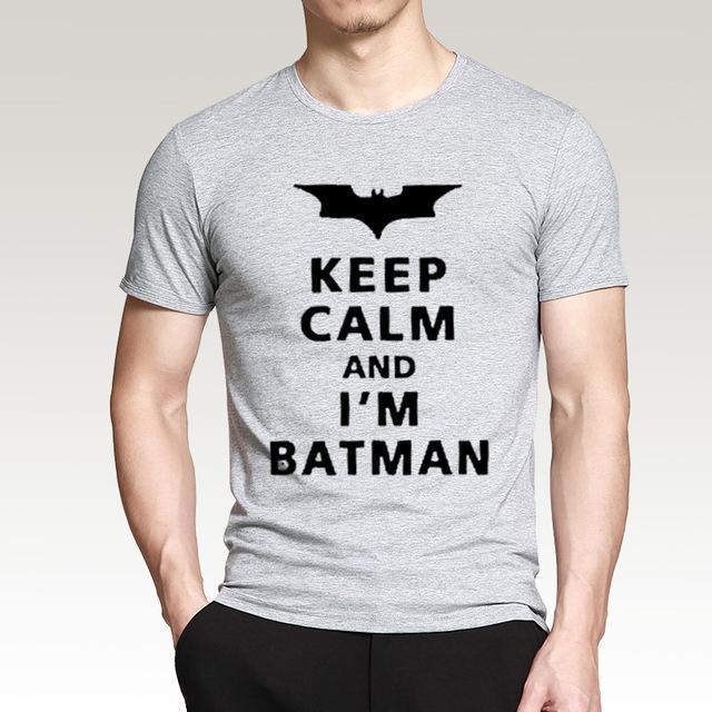 Keep Calm And I Am Batman T Shirt - TeePerfect 