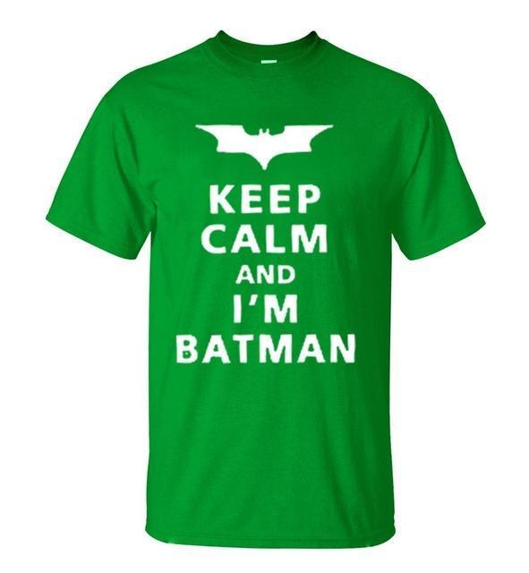 Keep Calm And I Am Batman T Shirt - TeePerfect 