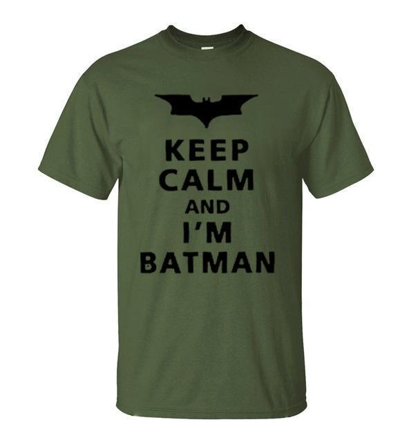 Keep Calm And I Am Batman T Shirt - TeePerfect 