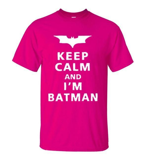 Keep Calm And I Am Batman T Shirt - TeePerfect 