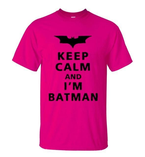 Keep Calm And I Am Batman T Shirt - TeePerfect 