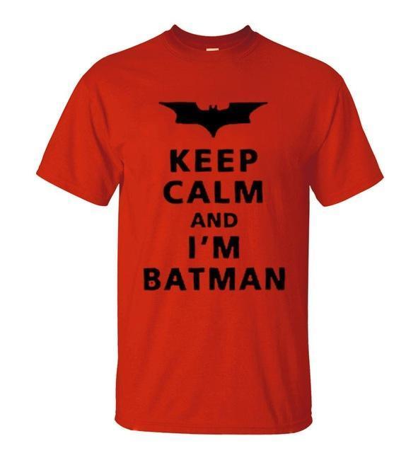 Keep Calm And I Am Batman T Shirt - TeePerfect 