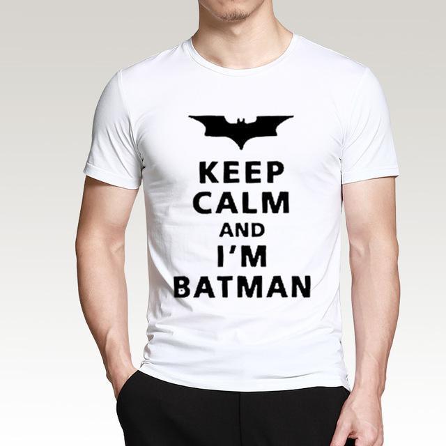 Keep Calm And I Am Batman T Shirt - TeePerfect 